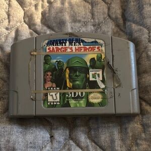 Nintendo Gray N64 Game Cartridges Iconic Design